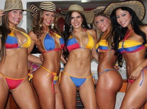 中南米コロンビア美人美女のエロ画像！胸やお尻も大きいセクシー女性