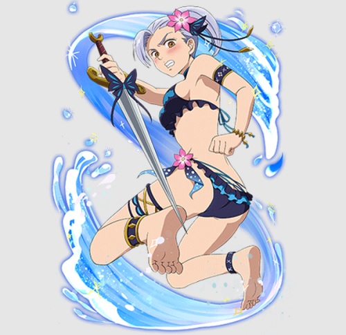 【七つの大罪】ジェリコのエロ画像【強気で可愛い巨乳キャラ】